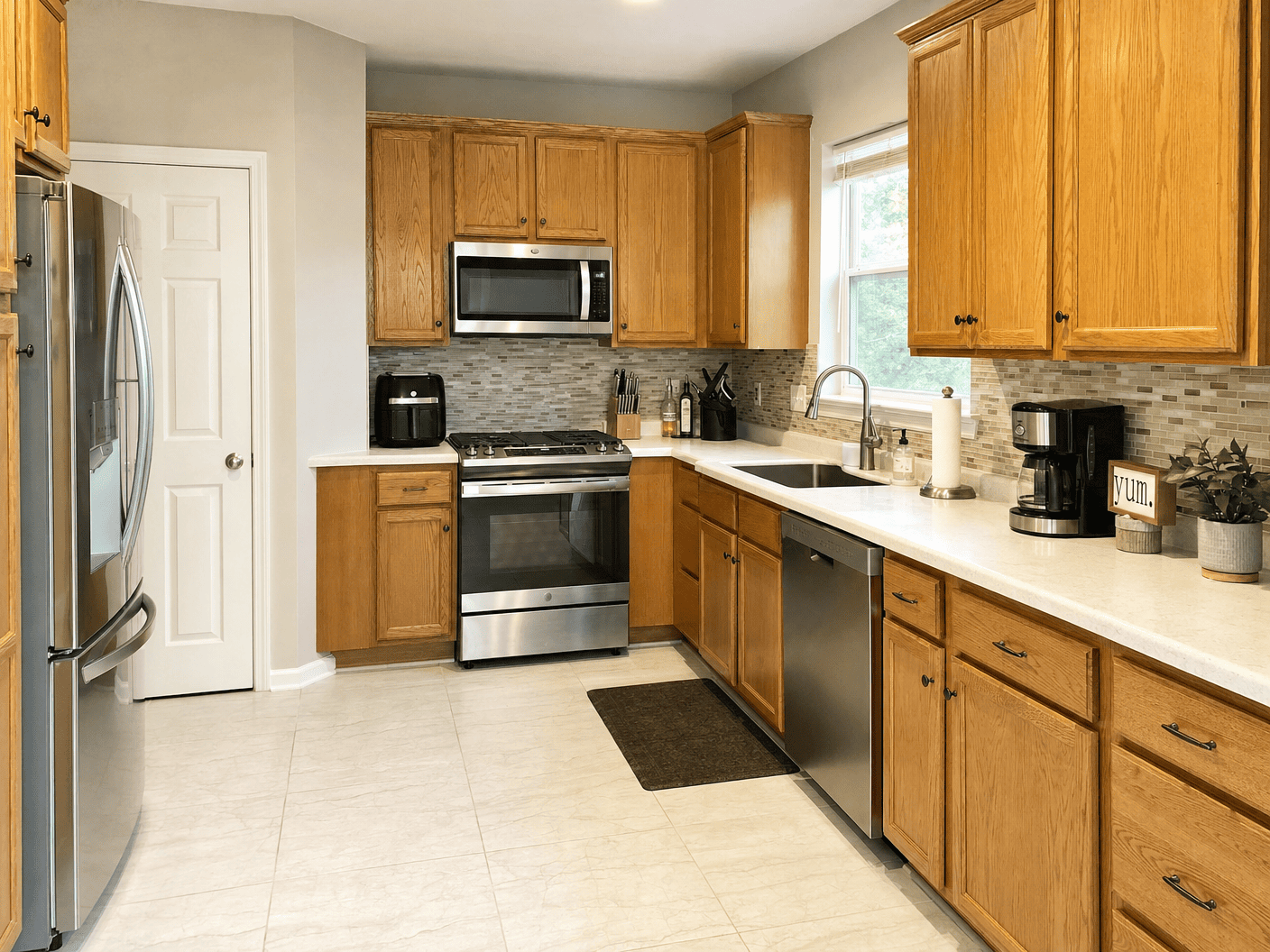 Kitchen cleaned by MAS DC