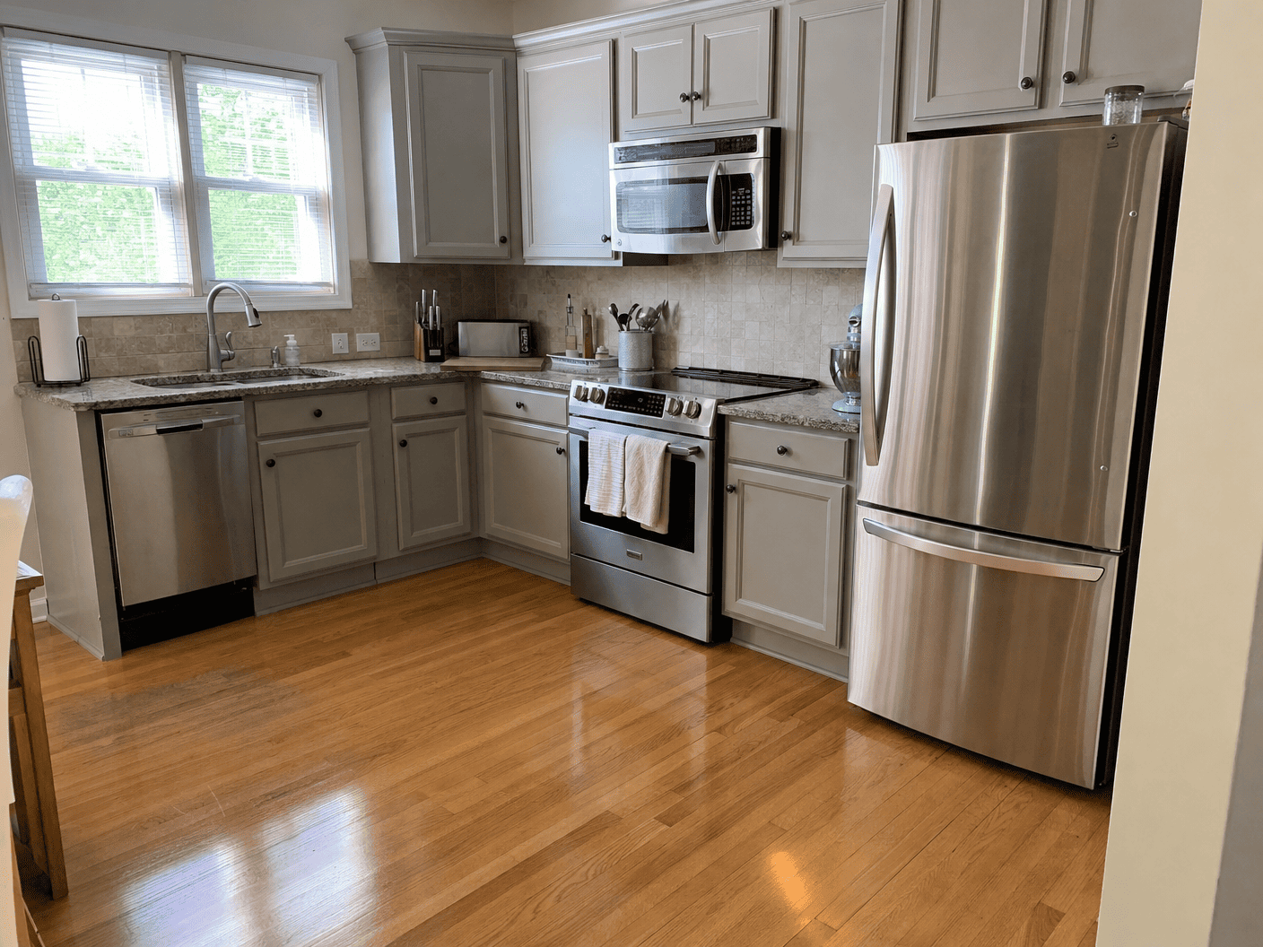 Kitchen cleaned by MAS DC