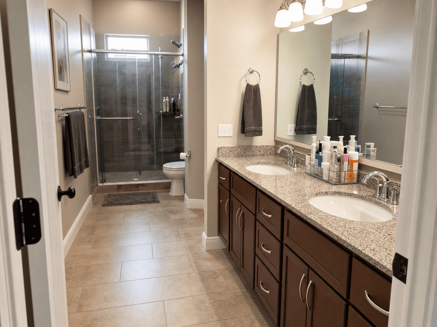 Bathroom cleaned by MAS DC