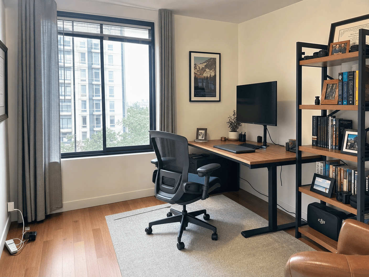 Home Office cleaned by MAS DC