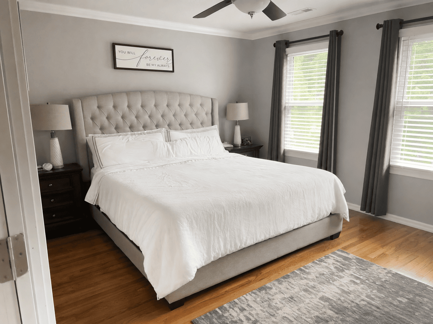 Master Bedroom cleaned by MAS DC